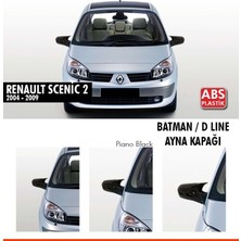Tuning Vadisi Renault Scenic 2 Batman Yarasa Ayna Kapağı Piano Black / 2004-2009