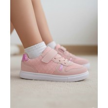 Elit 4359 Pudra Düz Taban Rahat Kız Çocuk Ayakkabı