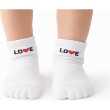 Gigi Giyim Love Baskılı Kız Çocuk Çorap