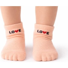 Gigi Giyim Love Baskılı Kız Çocuk Çorap