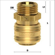 Storemax Es 14 A Stoper Gövde (1/4” Erkek)