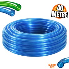 Givy Soft 1/2″ Silikonlu Hortum | Dayanıklı Bahçe Sulama Çeşme Hortumu | Pvc Top Hortum