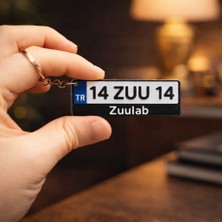 Kişiye Özel Araba Plaka Anahtarlık Isimli Plakalık Hediyelik