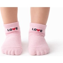 Gigi Giyim Love Baskılı Kız Çocuk Çorap
