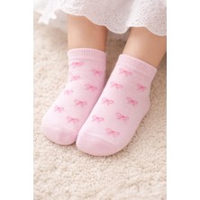 Gigi Giyim Minik Kurdele Desenli Kız Çocuk Çorap