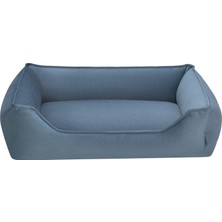 Techmrt Pet Comfort Delta  Mavi Kedi ve Köpek Yatağı S 75X60CM