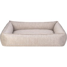 Techmrt Pet Comfort Golf Açık Gri Köpek Yatağı L 105X80CM