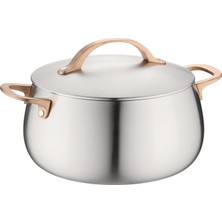 Berghoff Home Belly Kapaklı Tencere 24CM Warm Pembe