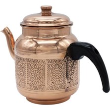 UltraMint El Işçiliği Bakır Çaydanlık ve Demlik Seti, Şık ve Dayanıklı Tasarım