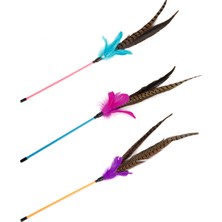 Techmrt Beeztees Kedi Oltası, Ucu TÜYLÜ-10CM, 30CM