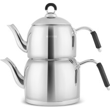 UltraMint Paslanmaz Çaydanlık Takımı Midi Boy, Şık ve Kullanışlı Ürün