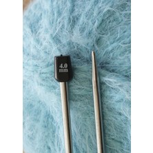 Tunç Titanyum 35 cm Örgü Şişi