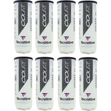 Wilson Tecnifibre Court 3'lü 8 Kutu Tenis Topu