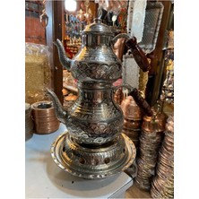 UltraMint Alttan Isıtmalı Bakır Semaverli Ocak, Şık ve Fonksiyonel Tasarım