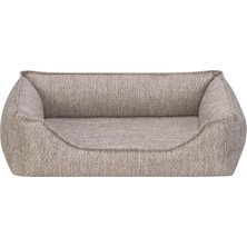Techmrt Pet Comfort Delta  Açık Gri Kedi ve Köpek Ortopedik Yatağı S 55X45CM