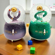 PremiumPort Büyük Boy Işıklı Sesli Müzikli Kar Küresi, Hediye Seçeneği