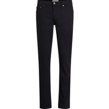 Calvin Klein Erkek Siyah Calvin Klein Slım Fıt Rınse Black Erkek Siyah Kot Pantolon