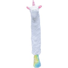 Techmrt Beeztees Yavru Köpek Oyuncağı, Unicorn, Peluş, Beyaz, 74X14X15CM