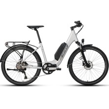 26  Carraro Padova Sehır 400H 8-V Hd Mat Grı-Koyu Grı Elektirikli Şehir Bisikleti