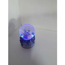 PremiumPort Parlak Kar Küresi, Dekoratif ve Şık Hediye, Yumuşak Parıltı