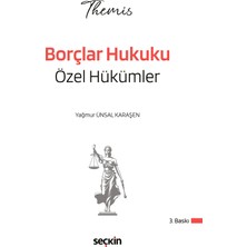 Seçkin Yayıncılık -Themıs – Borçlar Hukuku Özel Hükümler Konu Kitabı