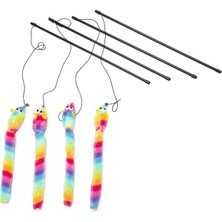 Techmrt Beeztees Kedi Oltası, Zilli, Peluş Oyuncaklı,