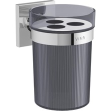 Storemax Root A44806 Diş Fırçalığı, Krom, Duvardan