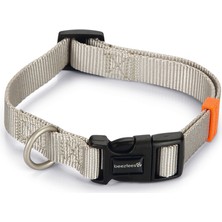 Techmrt Beeztees Köpek Boyun Tasması, Açık Gri, 35-50CM