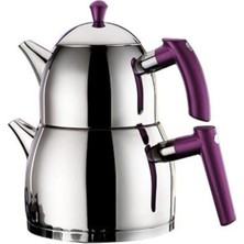 UltraMint Large Ruple Büyük Çaydanlık Takımı, Şık ve Kullanışlı Set