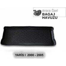 Elorcar Toyota Yaris I   2000 - 2005 3D Bagaj Havuzu