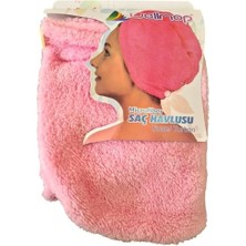Storemax Saç Havlusu Pembe