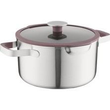 Berghoff Home Elements Kapaklı Güveç Tenceresi 24CM Peppercorn