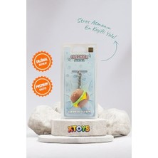 Storemax Tıklanabilir Hamburger Giderici Oyuncak, Hediyelik Anahtarlık ve Çanta Aksesuarı | Clickburger