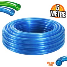 Givy Soft 1/2″ Silikonlu Hortum | Dayanıklı Bahçe Sulama Çeşme Hortumu | Pvc Top Hortum