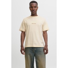 Jack & Jones Erkek Jornorrebro Emb Tee Ss Crew Neck Nakışlı Tişört