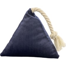 Techmrt Pet Comfort Ipli Prizma Köpek Oyuncağı Lacivert 17X30CM