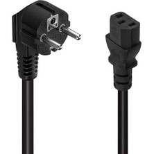 Storemax G-513B 3x0.75 mm C7 Bilgisayar 1.5 Metre Power Kablosu (Poşetli)