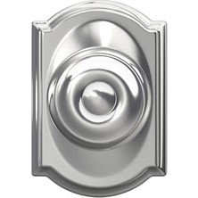 Storemax F10 Geo 625 Cam Camelot Koleksiyonu Georgian Passage Topuzu, Parlak Krom