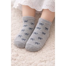 Gigi Giyim Minik Kurdele Desenli Kız Çocuk Çorap