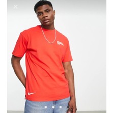 Nike Sportswear Circa Graphic Short-Sleeve Bol Kalıp Kırmızı Erkek T-Shirt DR7801-696