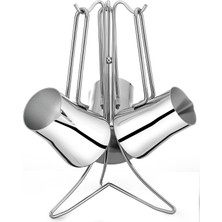 UltraMint 3'lü Cezve Takımı Pramit Serisi, Şık ve Dayanıklı Mutfak Gereçleri