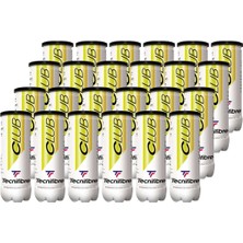 Wilson Tecnifibre Club 3'lü Koli 24 Kutu Koli Tenis Topu