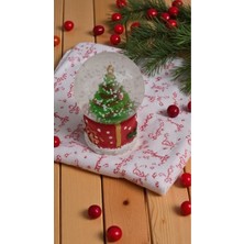 PremiumPort Yılbaşı Temalı Minik Kar Küresi, 8cm, Şık ve Dekoratif Tasarım