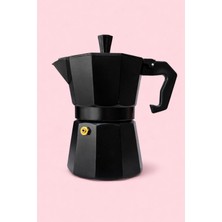 UltraMint Retro Moka Pot 9'lu Kamp Kahve Çekirdeği Demliği Seti