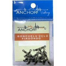 Anchor Boncuklu 3lü Fırdöndü