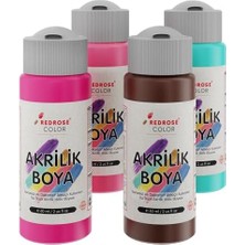 Storemax Tamamlayıcı Renkler Akrilik Boya 4'lü Set 4X60 ml