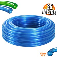 Givy Soft 1/2″ Silikonlu Hortum | Dayanıklı Bahçe Sulama Çeşme Hortumu | Pvc Top Hortum