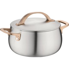 Berghoff Home Belly Kapaklı Güveç Tenceresi 20CM Warm Pembe