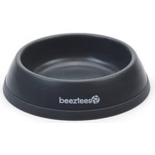 Techmrt Beeztees Kedi Mama Su Kabı, Plastik, Antrasit 14,5cm