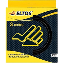 Storemax Lavabo Açma Teli, 6 mm Kalınlık, Dayanıklı Metal Tel, Lavabo ve Gider Borusu Açacağı, Tıkanıklık Giderici, Spiral Tel, Ergonomik Sap, Kolay Kullanım, Lavabo, Tuvalet, Banyo, Gider Açıcı (3 M)